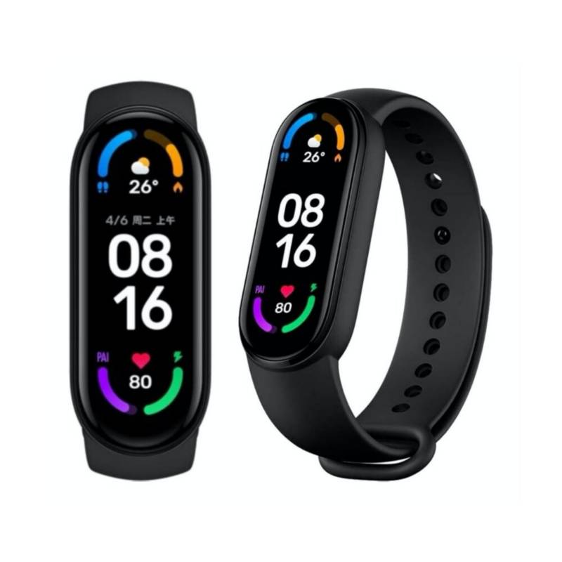  - Relgios - preta - Central - unidade    Cod. RELGIO XIAOMI MI BAND 6